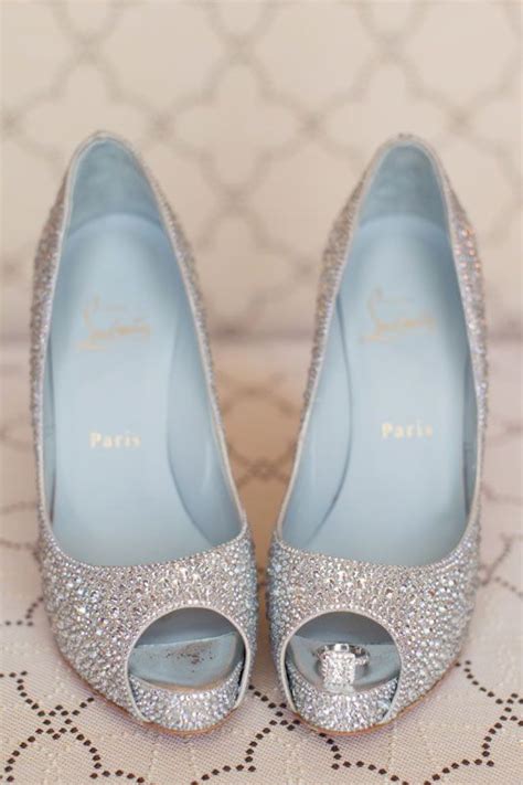 louboutin crystal wedding shoes|louboutin blue bottom wedding shoes.